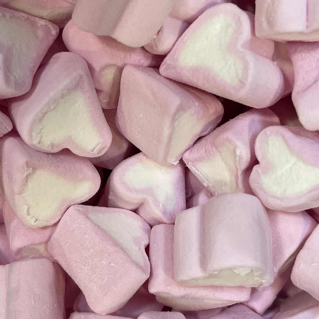 Mini Mallow Hearts (100g) image 0