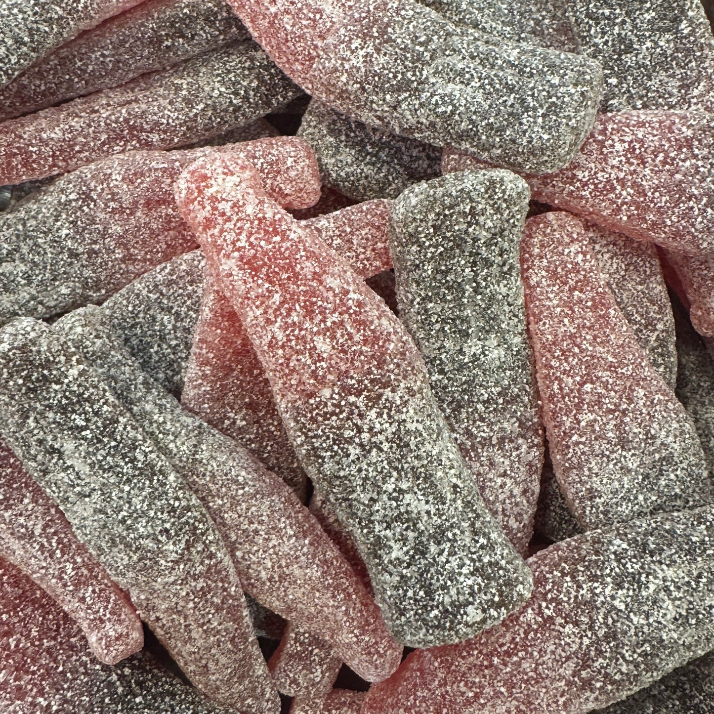 Giant Fizzy Cherry Cola Bottles