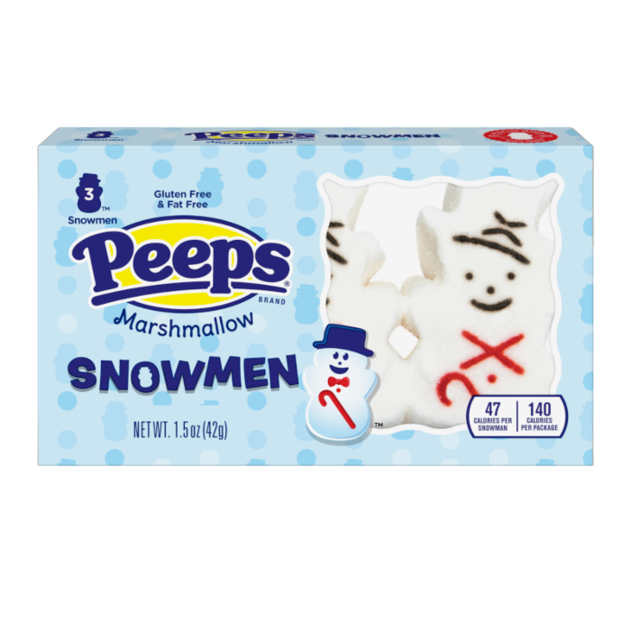 Peeps Snowmen