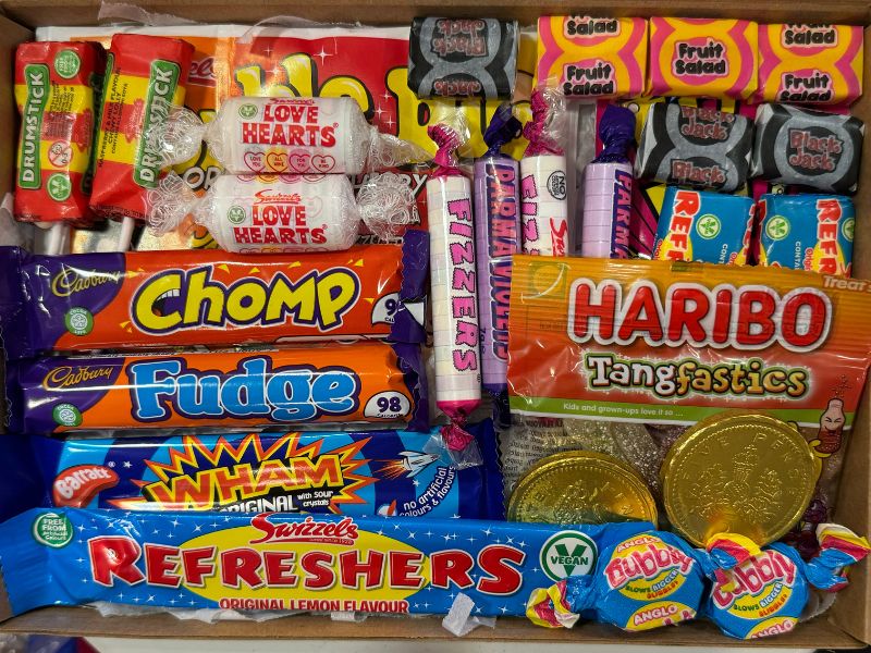 Hatty's Retro Sweet Letterbox Gift image 1