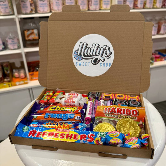 Hatty's Retro Sweet Letterbox Gift image 0