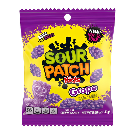 Sour Patch Kids Grape (143g) image 0