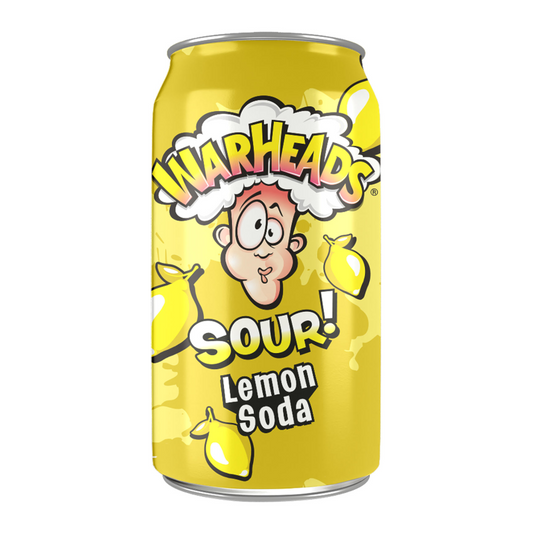 Warheads SOUR! Lemon Soda Drink image 0