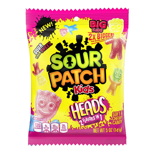 Sour Patch Kids Heads (141g) image 0