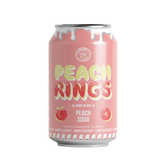Candy Lips Peach Rings Soda Drink image 0