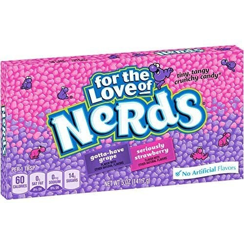 Grape and Strawberry Nerds Theatre Box image 0