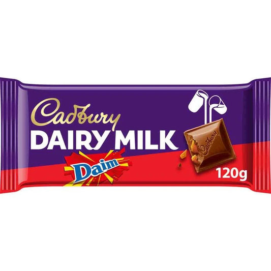 Cadbury Daim Dairy Milk Chocolate Bar